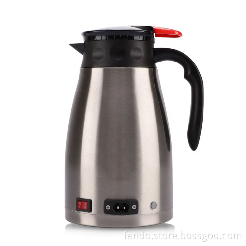 12V & 24V Stainless Steel Car Mounted Electric Kettle
